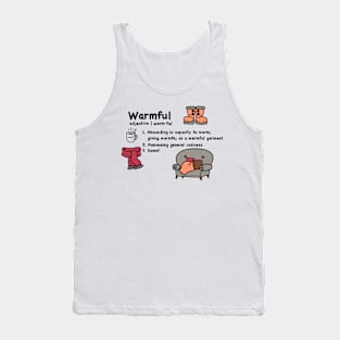 Warmful Dictionary Definition Tank Top